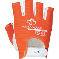 Vibrastop Half-Finger Vibration-Dampening Gloves, Size Medium, Goatskin Palm Ontario Safety Products
