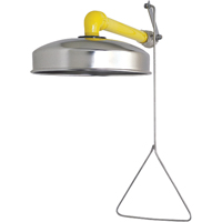 Douches d'urgence &agrave; alimentation horizontale, Montage mural Ontario Safety Products