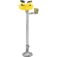 Eyewash Station, Pedestal Installation, Plastic Bowl Ontario Safety Products