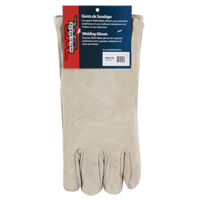 Gants de soudeur de premi&egrave;re qualit&eacute;, Cuir de vache refendu, Taille Grand Ontario Safety Products