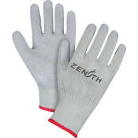 Gants enduits &agrave; doublure confortable en caoutchouc naturel, 8/Moyen, R&ecirc;vetement Latex de caoutchouc, Calibre 10, Enveloppe en Polyester/Coton Ontario Safety Products
