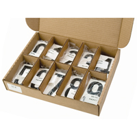 Num&eacute;ros autocollants, 0 &agrave; 9, 3-1/2" h, Noir sur blanc Ontario Safety Products