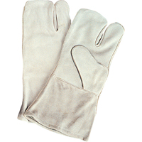 Gants de soudeur d'usage standard, Cuir de vache refendu, Taille Grand Ontario Safety Products