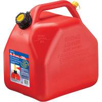 Jerricans, 5,3 gal. US/20,06 L, Rouge, Conformes aux normes CSA/ULC Ontario Safety Products