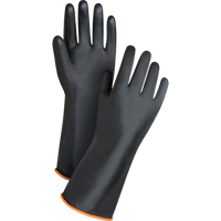 Gants de poids lourd pour la manipulation de produits chimiques, Taille Grand/9, 14" lo, Latex de caoutchouc, 30 mils Ontario Safety Products