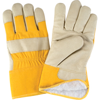 Gants d'ajusteur doubl&eacute;s pour l'hiver, Grand, Paume en Cuir fleur de porc, Doublure en Boa Ontario Safety Products