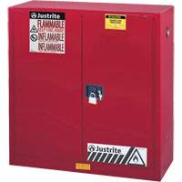 Sure-Grip<sup>®</sup> EX Combustibles Safety Cabinet for Paint and Ink, 40 gal., 3 Shelves SAQ083 | Ontario Safety Product