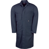 Lab Coats, Poly-Cotton, 40, Navy Blue Ontario Safety Products