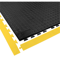 Tapis Rejuvenator Connect No 502, Polyur&eacute;thane, 3' la c, 3' lo, 5/8" &eacute;paisseur, Noir Ontario Safety Products
