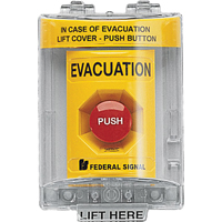 For Vandal-resistant Activation Of Emergency Systems, Wall SAR394 | Ontario Safety Product