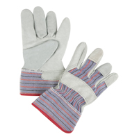 Gants d'ajusteur &agrave; paume s&egrave;che de premi&egrave;re qualit&eacute;, Dames, Paume en Cuir de vache refendu, Doublure en Coton Ontario Safety Products