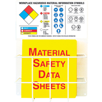 Haz-Mat Basket Style Centre Boards, English, Binders Included SAX184 | Ontario Safety Product