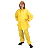 RZ300 Rain Suit, PVC, 4X-Large, Yellow SEH098 | Ontario Safety Product