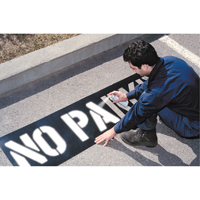 Pochoirs pour parc de stationnement, Anglais, 12" Ontario Safety Products