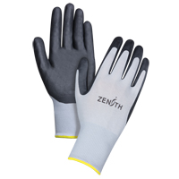 Gants l&eacute;gers enduits et respirants, 11/2T-Grand, R&ecirc;vetement Mousse de nitrile, Calibre 13, Enveloppe en Polyester Ontario Safety Products
