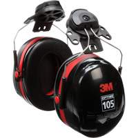 Peltor Optime 105 Series Earmuffs, Cap Mount, 27 NRR dB Ontario Safety Products