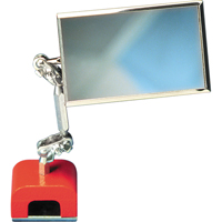 Inspection Mirror, Rectangular, 3-1/2" L x 2" W, Telescopic SC650 | Ontario Safety Product
