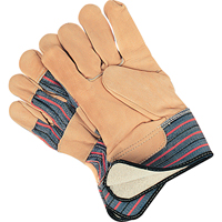 Gant pour ajusteur doubl&eacute;s pour l'hiver r&eacute;sistant &agrave; l'abrasion, Grand, Paume en Cuir fleur de vache, Doublure en Molleton de coton Ontario Safety Products