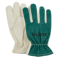 Gants de conducteur, Moyen, Paume en Cuir fleur de vache Ontario Safety Products