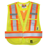 Veste d&eacute;tachable Open Road, Jaune lime haute visibilit&eacute;, Polyester Ontario Safety Products