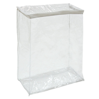 Zipper Bag, Plastic, 1 Pockets, Clear SDL059 | Ontario Safety Product