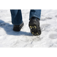 Heavy-Duty Anti-Slip Ice Cleats, Steel, Stud Traction, X-Large SDN087 | Ontario Safety Product