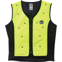 Chill-Its<sup>®</sup> 6685 Dry Evaporative Cooling Vests, Large, High Visibility Lime-Yellow SDN599 | Ontario Safety Product