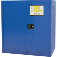 Corrosive Liquids Cabinet, 30 gal., 43" x 44" x 18" Ontario Safety Products