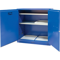 Corrosive Liquids Cabinet, 30 gal., 43" x 44" x 18" SDN654 | Ontario Safety Product