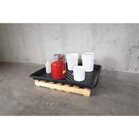 Ultra-Utility Trays&reg;, 36" L x 36" W x 4.75" H, 27 US gal. Spill Capacity Ontario Safety Products