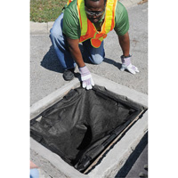 Bac de r&eacute;tention carr&eacute; Ultra-Drain Guard avec orifice de trop-plein, Huile & s&eacute;diments, 16" - 28" lo x 20" - 36" la Ontario Safety Products