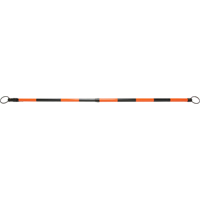 Retractable Cone Bar, 7' 5" Extended Length, Black/Orange Ontario Safety Products