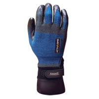 ActivArmr&reg; HVAC 97-002 Gloves, 9/Large, Nitrile Coating, 18 Gauge, Nylon Shell Ontario Safety Products