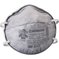 Respirateurs contre les particules 8247, R95, Certifi&eacute; NIOSH Ontario Safety Products