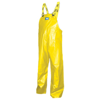 Journeyman&reg; Bib Pants, Small, Polyester/PVC, Yellow Ontario Safety Products