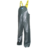 Journeyman&reg; Bib Pants, 4X-Large, Polyester/PVC, Green Ontario Safety Products