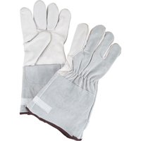 Standard-Duty Snug Wrist Work Gloves, Small, Goat Grain Palm Ontario Safety Products