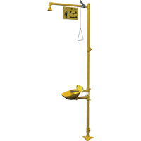 Combinaison de douche d'urgence & douche oculaire Halo Ontario Safety Products