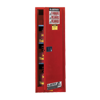 Sure-Grip<sup>®</sup> EX Slimline Flammable Safety Cabinet, 22 gal., 3 Shelves SEC011 | Ontario Safety Product