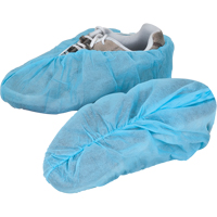 Shoe Covers, X-Large, Polypropylene, Blue SEC390 | Ontario Safety Product