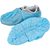 Shoe Covers, X-Large, Polypropylene, Blue SEC391 | Ontario Safety Product