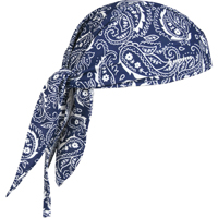 Chill-Its&reg; 6615 Cooling Dew Rags, Blue Ontario Safety Products