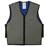 Chill-Its&reg; 6665 Wet Evaporative Cooling Vests, Medium, Grey Ontario Safety Products