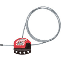 Adjustable Cable Lockout, 10' Length SGU492 | Ontario Safety Product