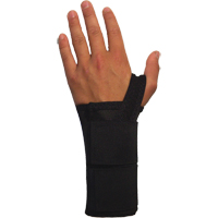 Dual Elastic Wrist Supports, Elastic, Left Hand, Small SEE139 | Ontario Safety Product