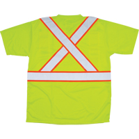 T-shirt conforme &agrave; la CSA, Polyester, Moyen, Jaune lime haute visibilit&eacute; Ontario Safety Products