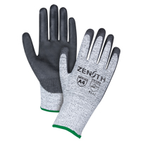 Seamless Stretch Cut-Resistant Gloves, Size Medium/8, 13 Gauge, Polyurethane Coated, HPPE Shell, ANSI/ISEA 105 Level 4/EN 388 Level 5 Ontario Safety Products