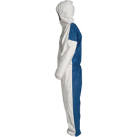 Combinaisons avec capuchon, 4T-Grand, Bleu/Blanc, Tyvek 400 D Ontario Safety Products