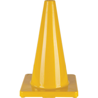 Coloured Traffic Cone, 18", Yellow SEH137 | Ontario Safety Product