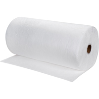 Premium Meltblown Sorbent Rolls, Mediumweight, 150' L x 30" W, 40 gal. Absorbancy Ontario Safety Products